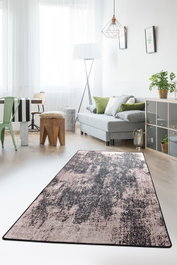 Conceptum Alfombra de Pasillo Stain Brown Multicolor (100 x 300 cm)